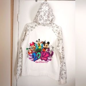 Walt Disney 2012 "Celebration" Hoodie Children's XL, Women's XS-S